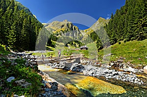 Valea Rea Bad Valley, Fagaras Mountains,Romania photo